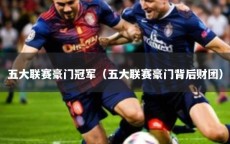 五大联赛豪门冠军（五大联赛豪门背后财团）