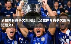 公益体育赛事文案简短（公益体育赛事文案简短范文）